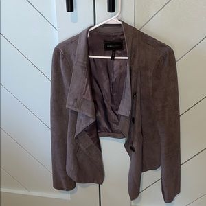 BCBG suede jacket - size M